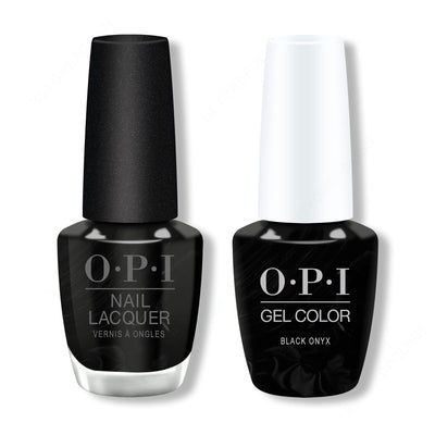 OPI - Gel & Lacquer Combo - Black Onyx