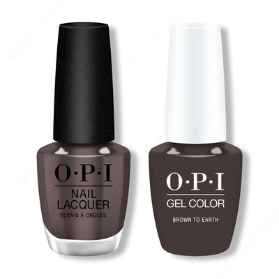 OPI - Gel & Lacquer Combo - Brown To Earth