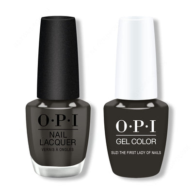 OPI - Gel & Lacquer Combo - Suzi The First Lady of Nails