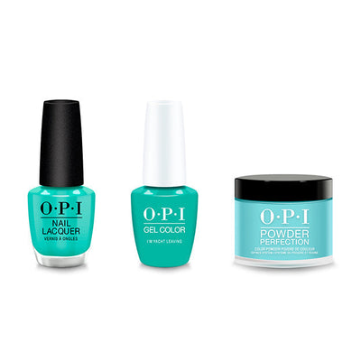 OPI - Gel, Lacquer & Dip Combo - I'm Yacht Leaving