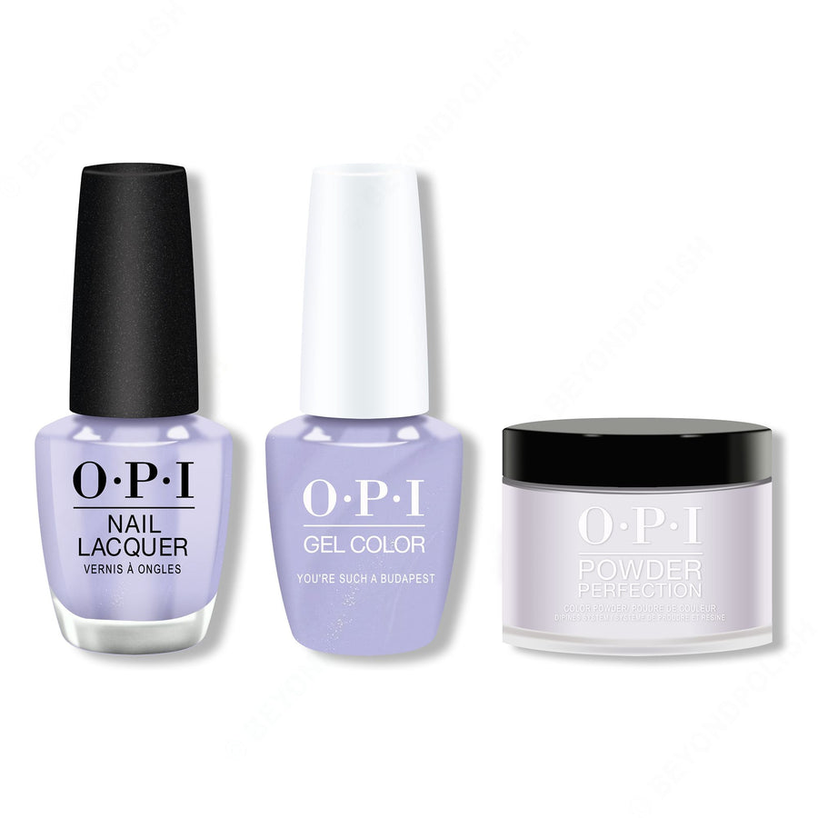 OPI - Gel, Lacquer & Dip Combo - You're such a Budapest