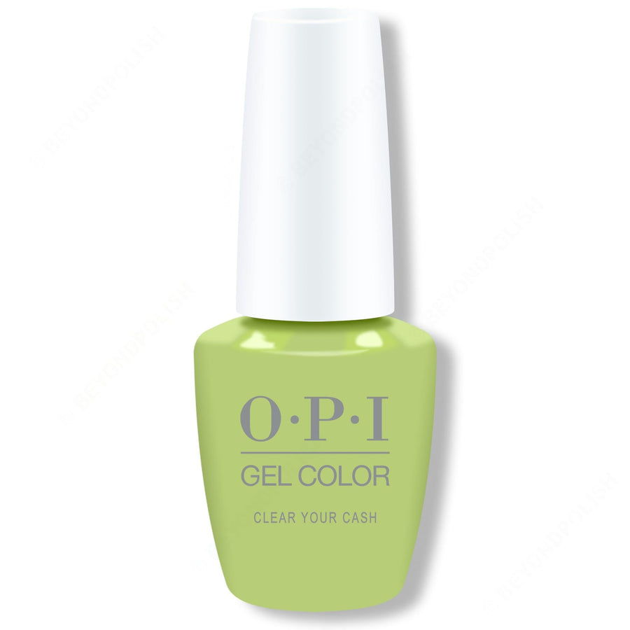 OPI GelColor - Clear Your Cash infinite shine
