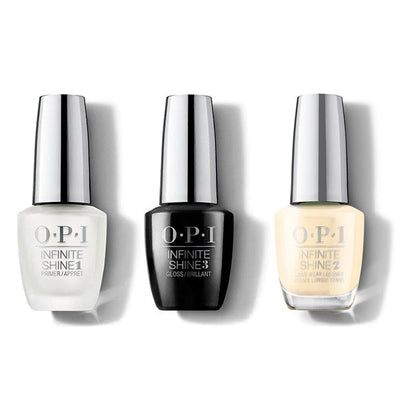 OPI - Infinite Shine Combo - Base, Top & Blinded By The Ring Light