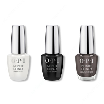 OPI - Infinite Shine Combo - Base, Top & Brown To Earth