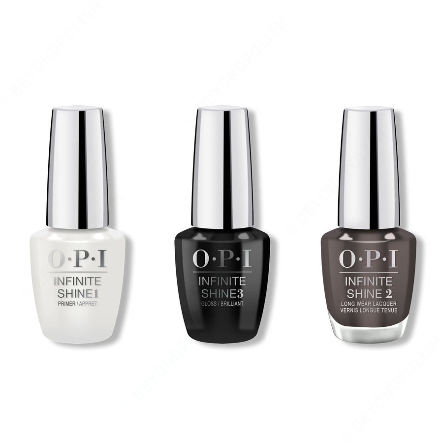 OPI - Infinite Shine Combo - Base, Top & Brown To Earth