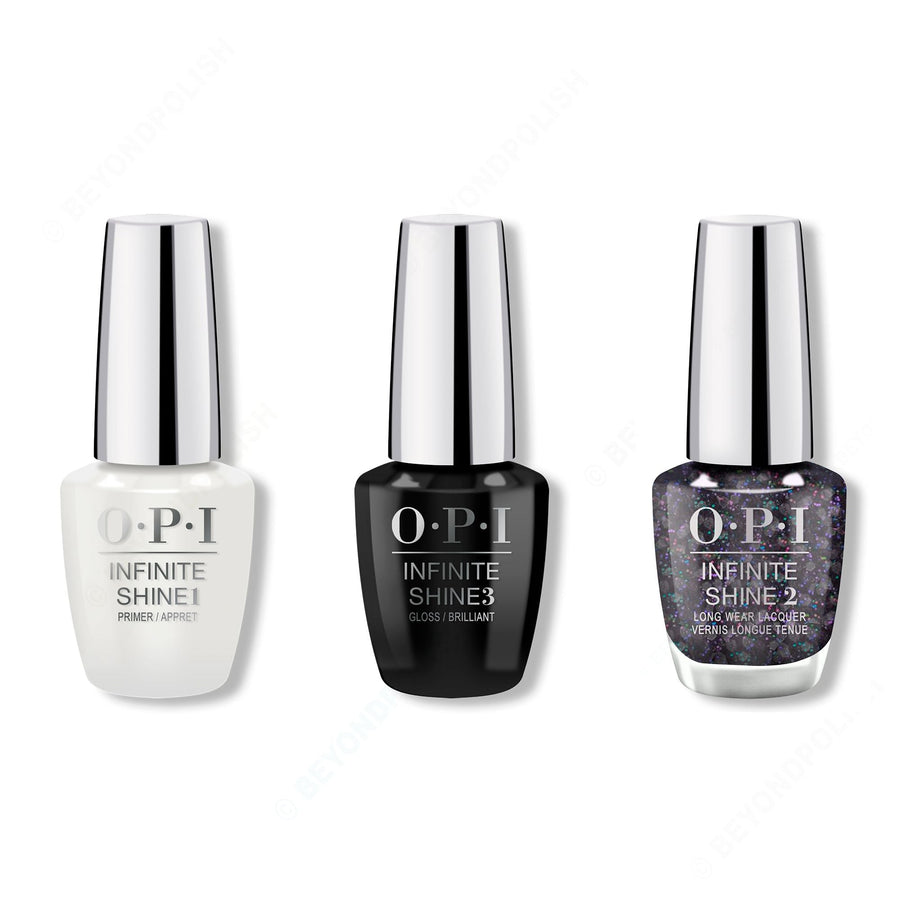 OPI - Infinite Shine Combo - Base, Top & Hot & Coaled