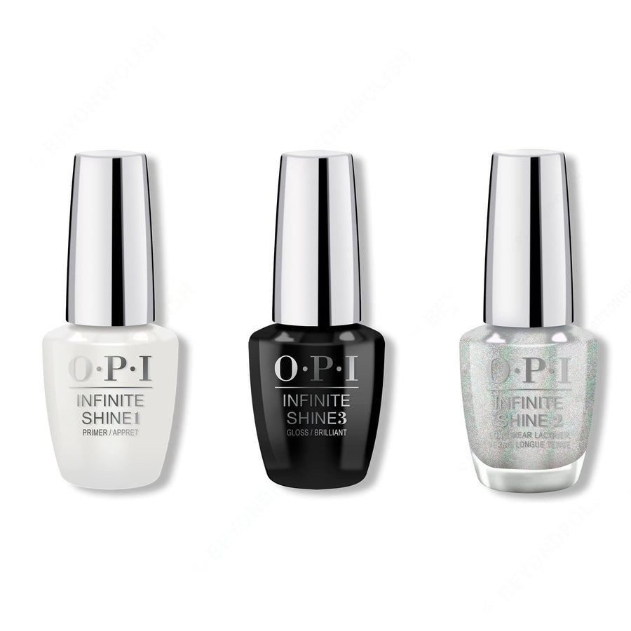 OPI - Infinite Shine Combo - Base, Top & I Cancer-tainly Shine