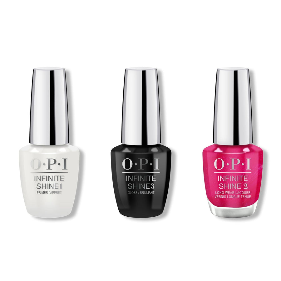 OPI - Infinite Shine Combo - Base, Top & Pompeii Purple - #ISLC09