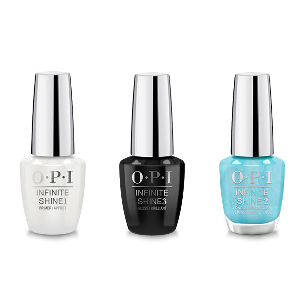OPI - Infinite Shine Combo - Base, Top & Surf Naked