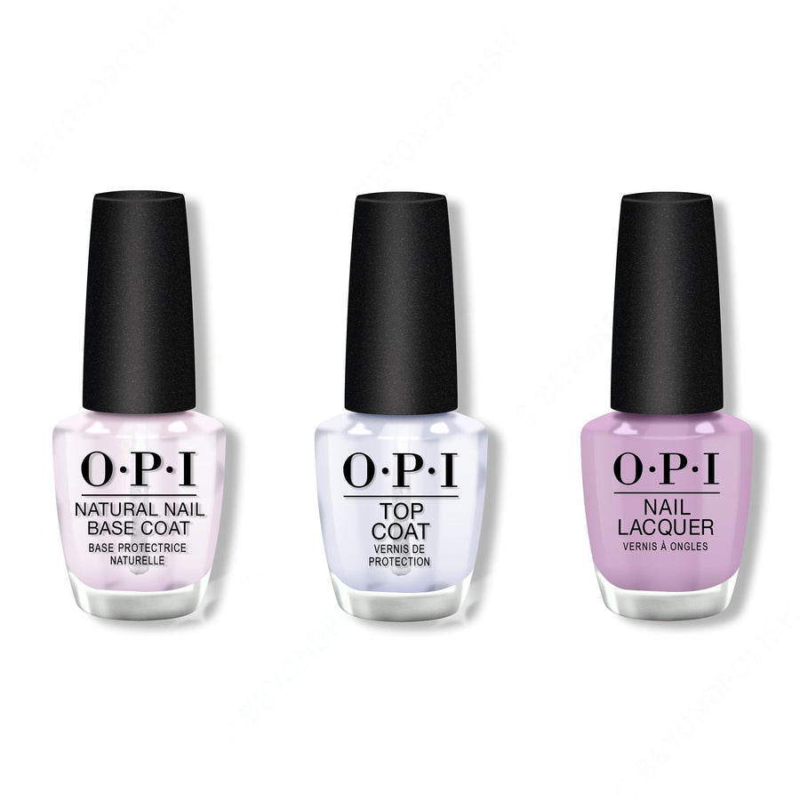 OPI - Nail Lacquer Combo - Base, Top & Achievement Unlocked