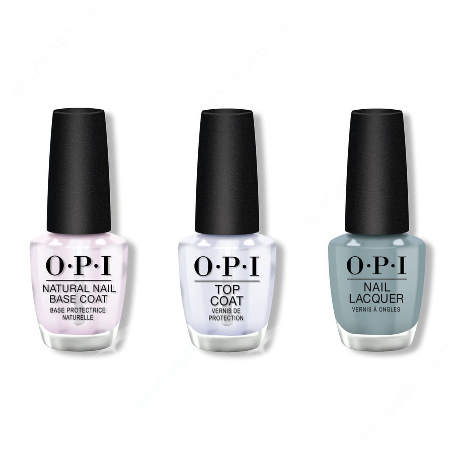 OPI - Nail Lacquer Combo - Base, Top & Destined to be a Legend