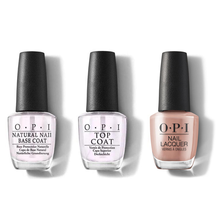 OPI - Nail Lacquer Combo - Base, Top & El Mat-adoring You