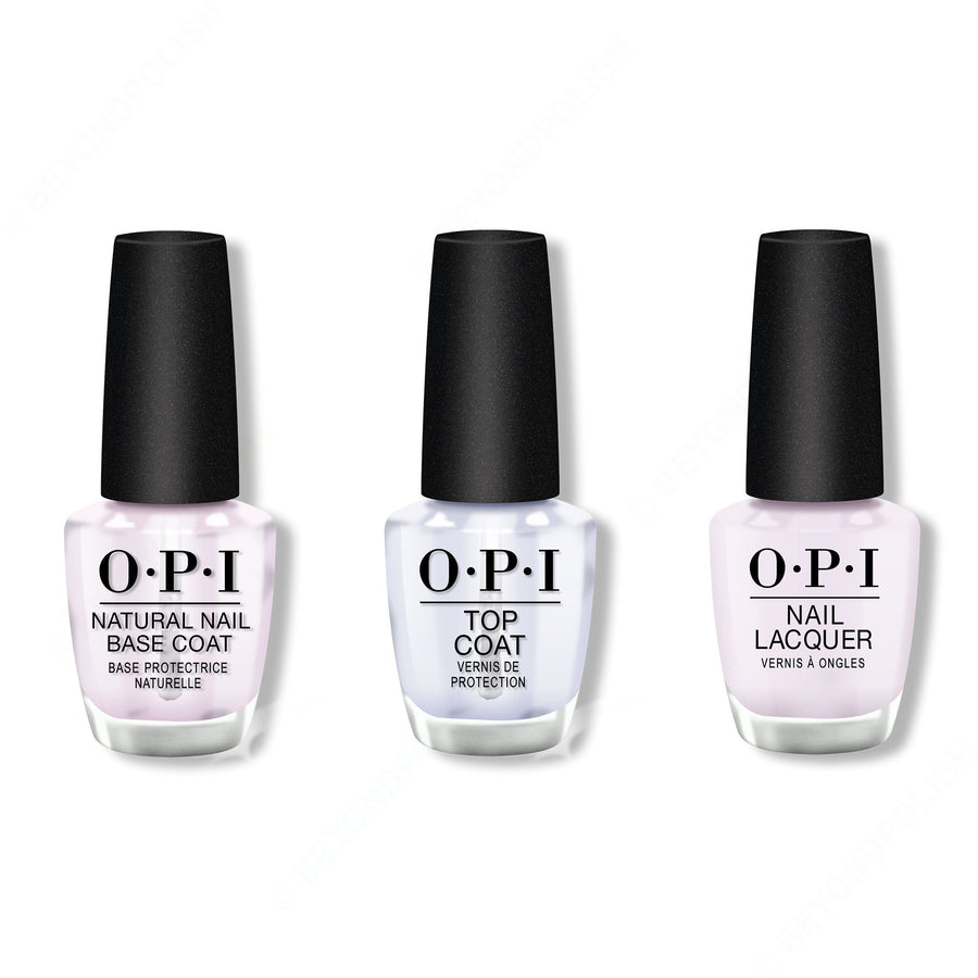 OPI - Nail Lacquer Combo - Base, Top & Hue Is The Artist? 0.5 oz - #NLM94