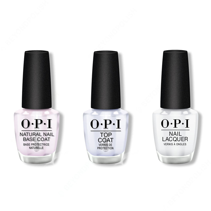 OPI - Nail Lacquer Combo - Base, Top & I Cawnnoli Wear OPI 0.5 oz - #NLV32