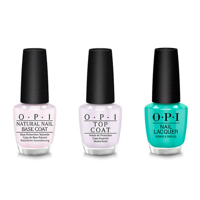 OPI - Nail Lacquer Combo - Base, Top & I'm Yacht Leaving