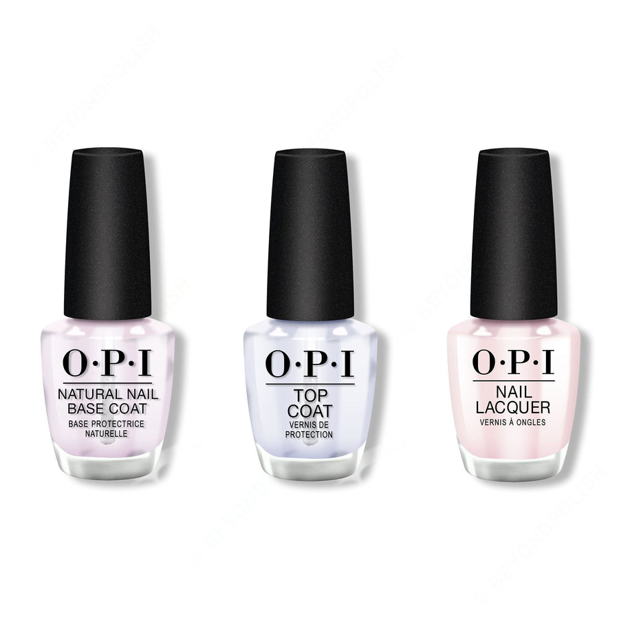 OPI - Nail Lacquer Combo - Base, Top & Let's Be Friends!