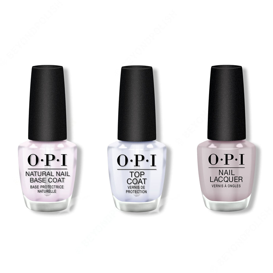 OPI - Nail Lacquer Combo - Base, Top & Peace of Mined