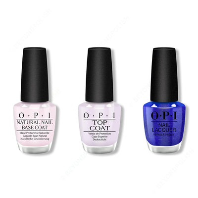 OPI - Nail Lacquer Combo - Base, Top & Scorpio Seduction