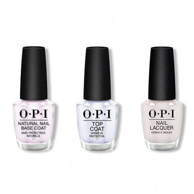 OPI - Nail Lacquer Combo - Base, Top & Suzi Chases Portu-geese 0.5 oz - #NLL26