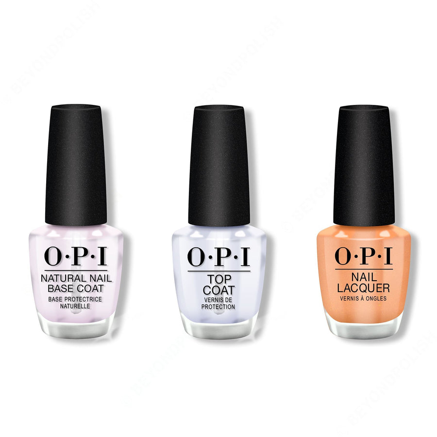 OPI - Nail Lacquer Combo - Base, Top & The Future is You