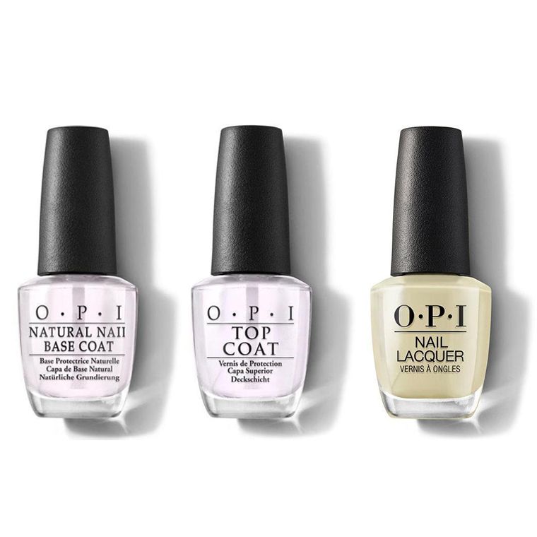 OPI - Nail Lacquer Combo - Base, Top & This Isn't Greenland 0.5 oz - #NLI58