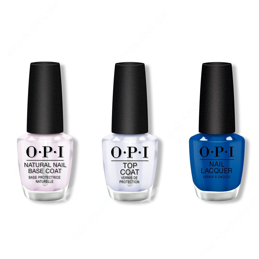 OPI - Nail Lacquer Combo - Base, Top & Tile Art to Warm Your Heart 0.5 oz - #NLL25