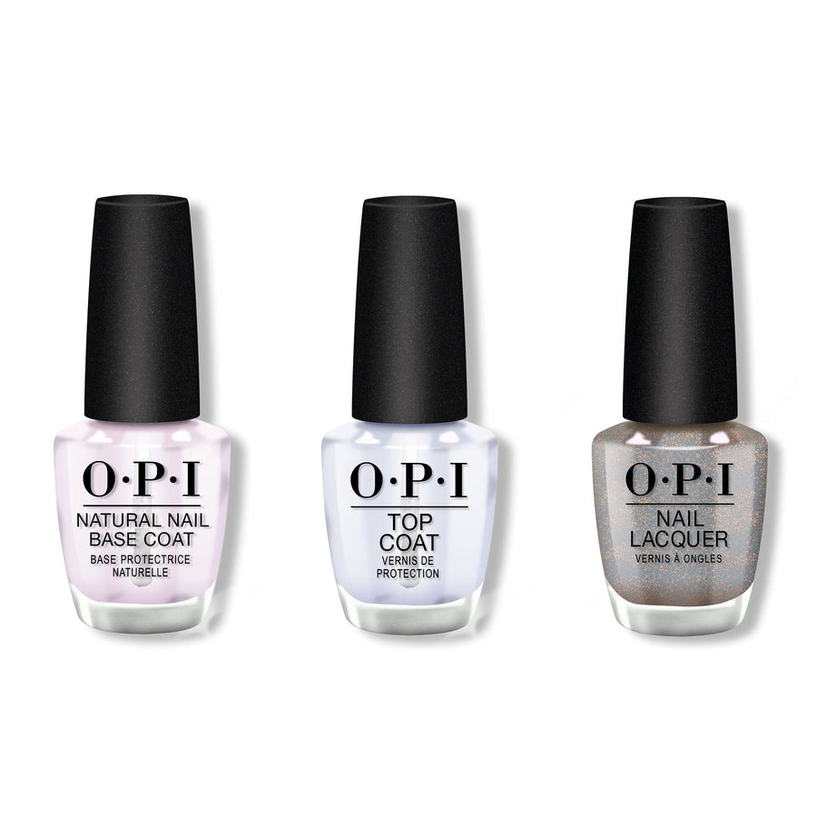 OPI - Nail Lacquer Combo - Base, Top & Yay or Neigh