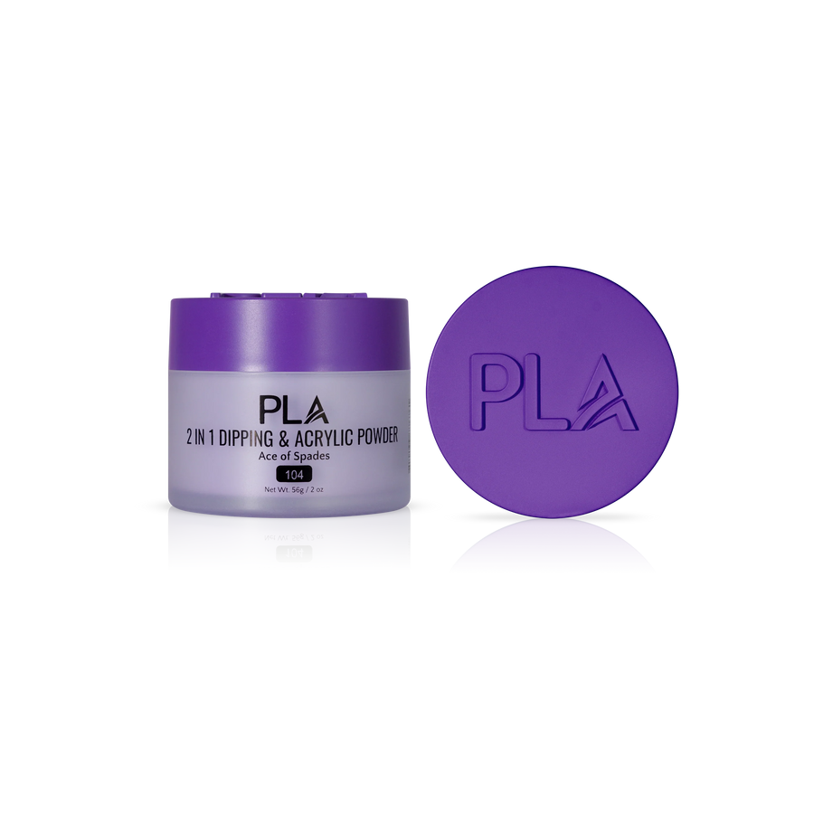 PLA 2-in-1 Dip & Acrylic Powder Ace of Spades (104)