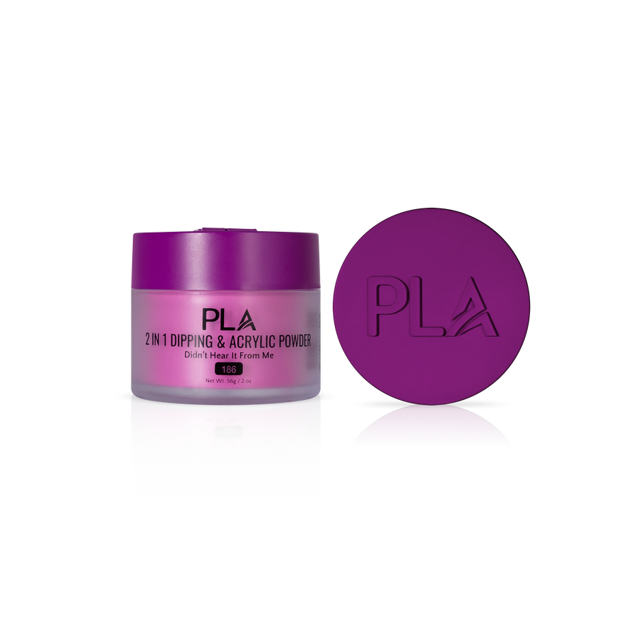 PLA 2-in-1 Dip & Acrylic Powder Didn't Hear It From Me (186)