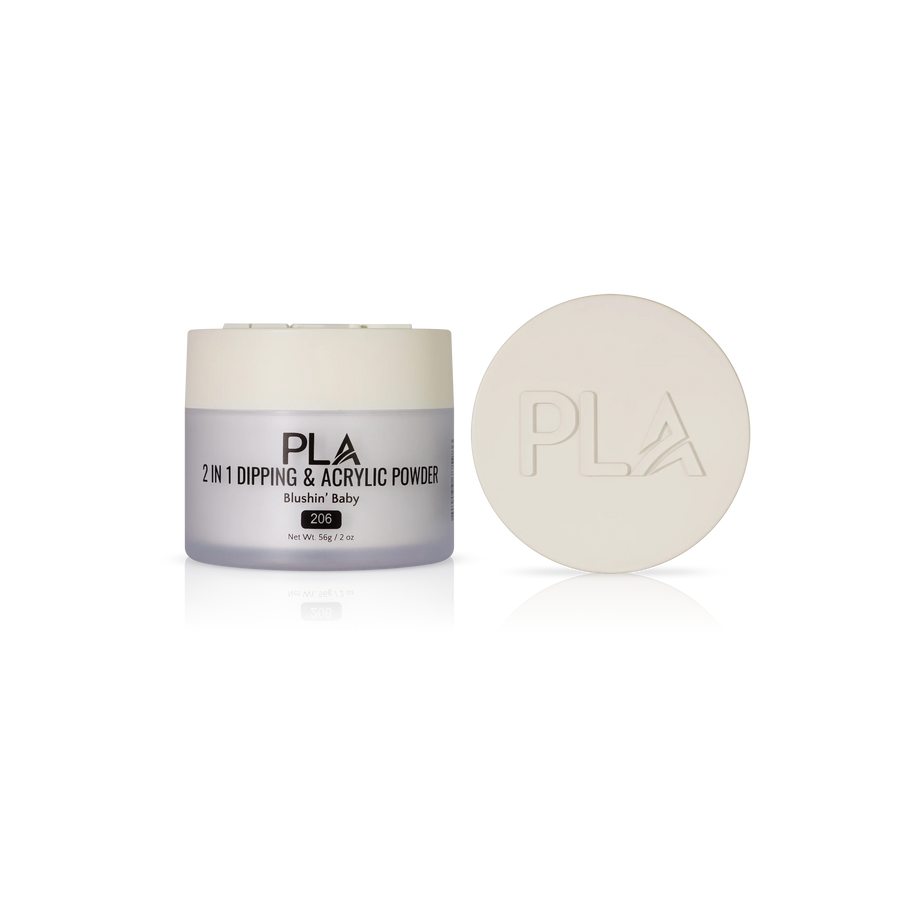 PLA 2-in-1 Dip & Acrylic Powder Blushin' Baby (206)