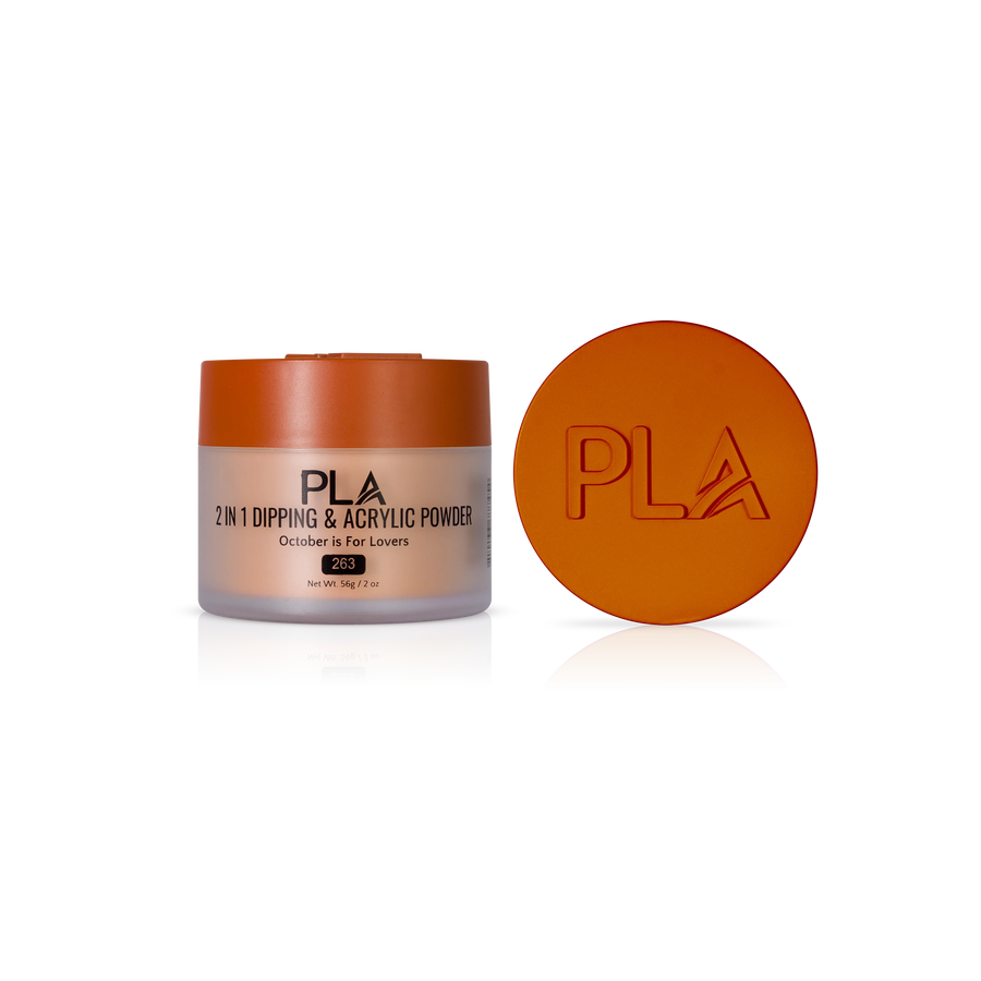 PLA 2-in-1 Dip & Acrylic Powder October is For Lovers (263)