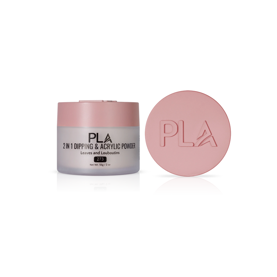 PLA 2-in-1 Dip & Acrylic Powder Leaves and Louboutins (273)