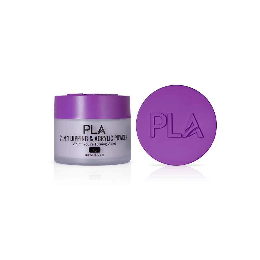 PLA 2-in-1 Dip & Acrylic Powder Violet, You're Turning Violet (45)