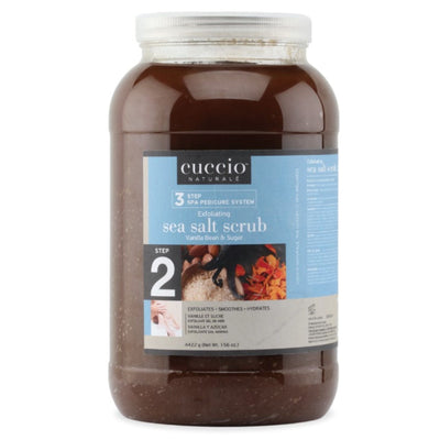 Cuccio - NEW Vanilla Bean & Sugar Sea Salt Scrub 156 oz