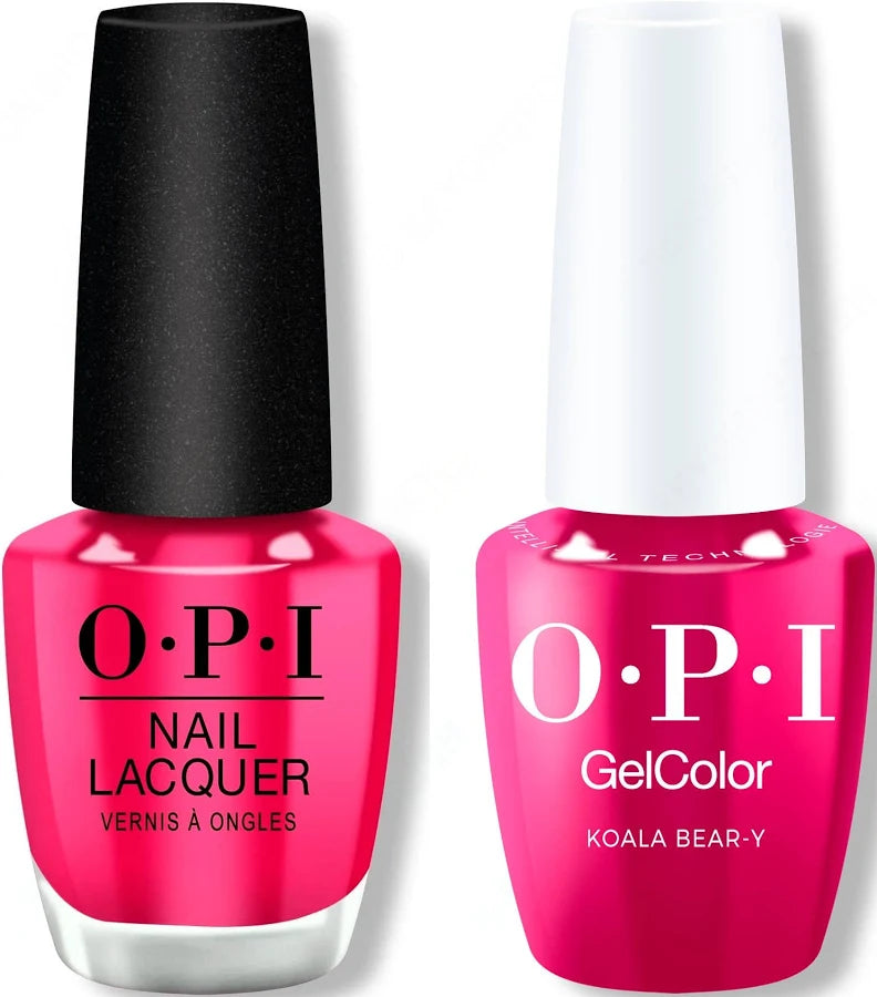 OPI - Gel & Lacquer Intelli-Gel Combo - Koala Bear-Y 0.5 Oz