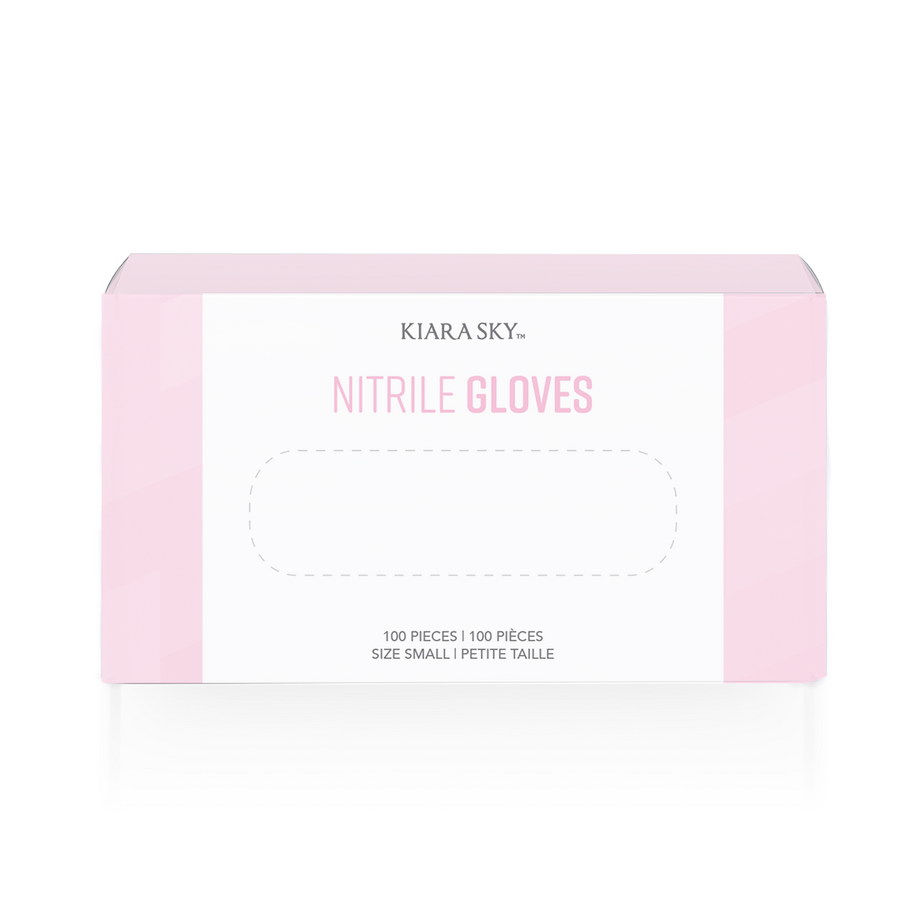 Pink Nitrile Gloves - 100pcs