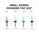 Ceramic Bit - Small Barrel Round Top 3,32
