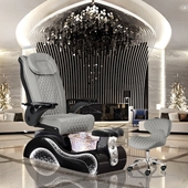 Lucent Pedicure Chair Gray