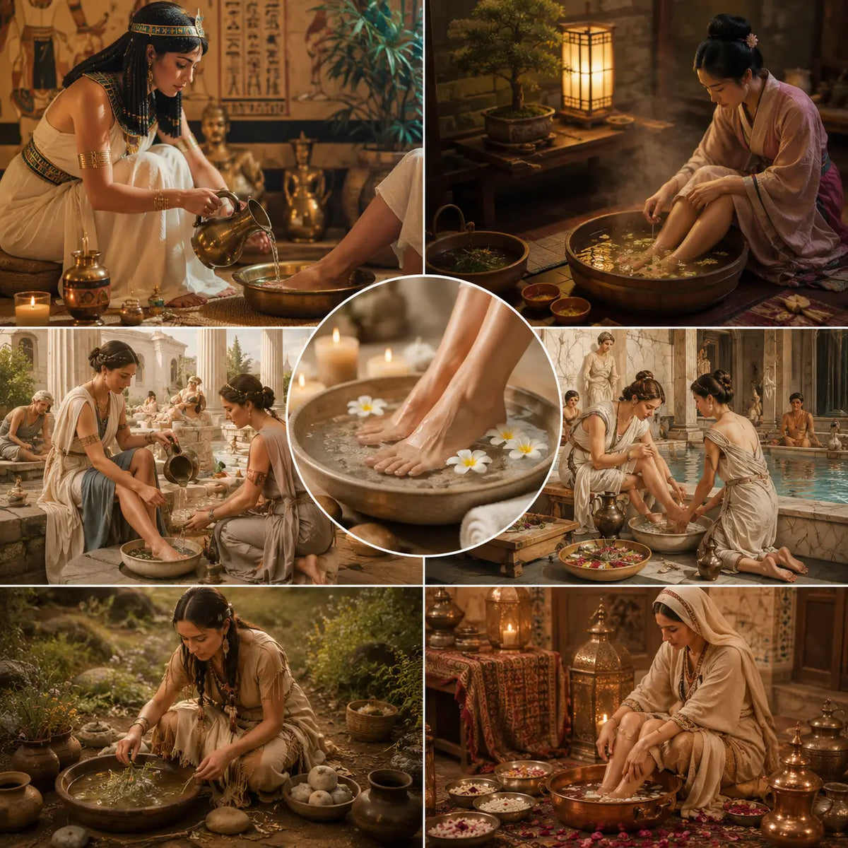 The Ancient Origins of Foot Soaks: How Different Cultures Pampered Their Feet