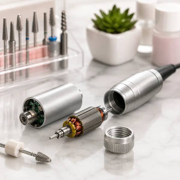 The Motor You Don't See: Why Brushless Technology Is Changing Professional Nail Drills