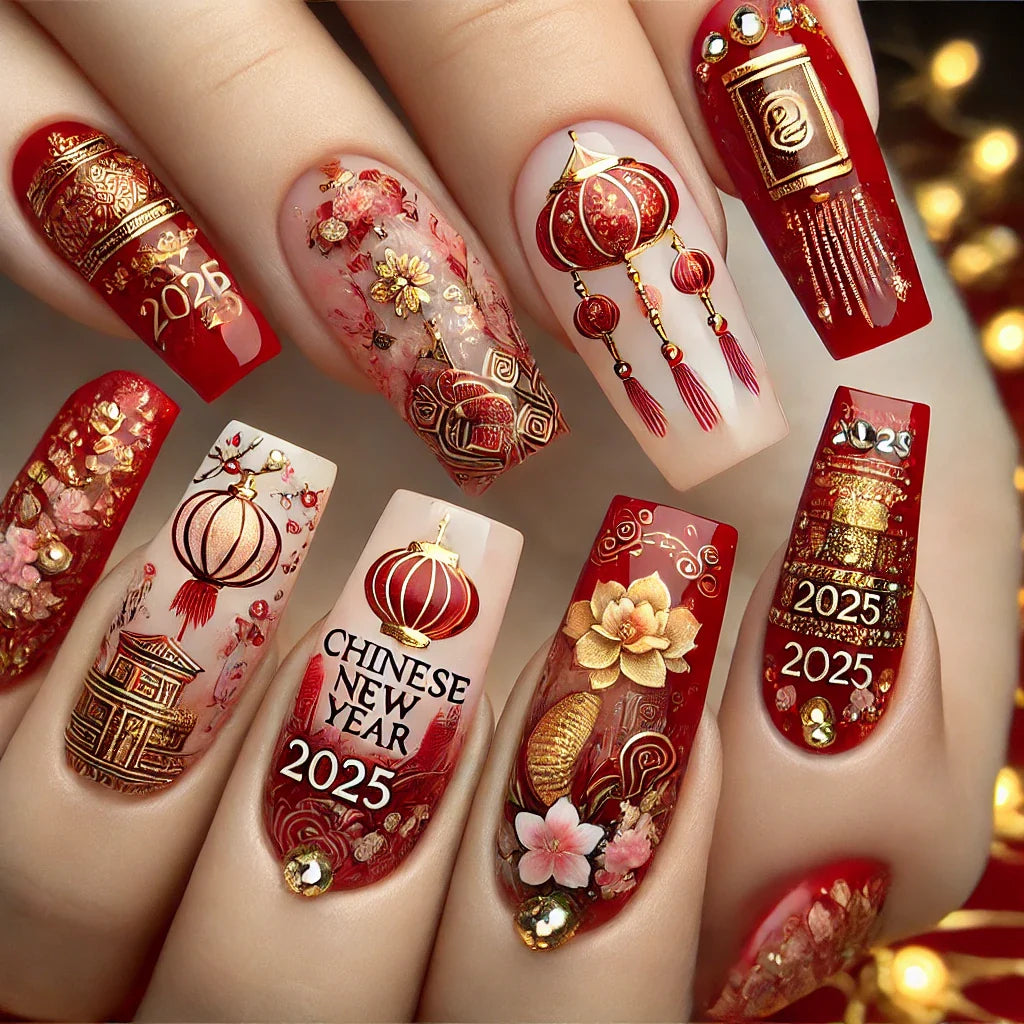 Celebrating Chinese New Year with Stunning Nail Designs