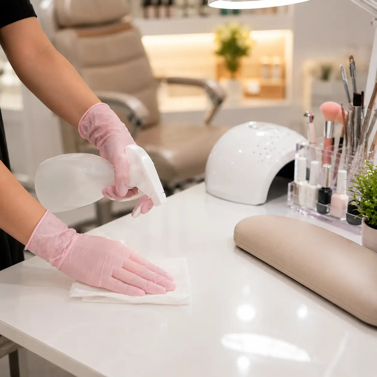 The Product Clients Hope You Never Need to Notice: Why Disinfectants Are Essential in Every Nail Salon