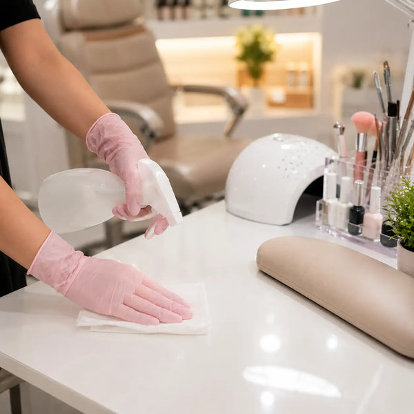 The Product Clients Hope You Never Need to Notice: Why Disinfectants Are Essential in Every Nail Salon