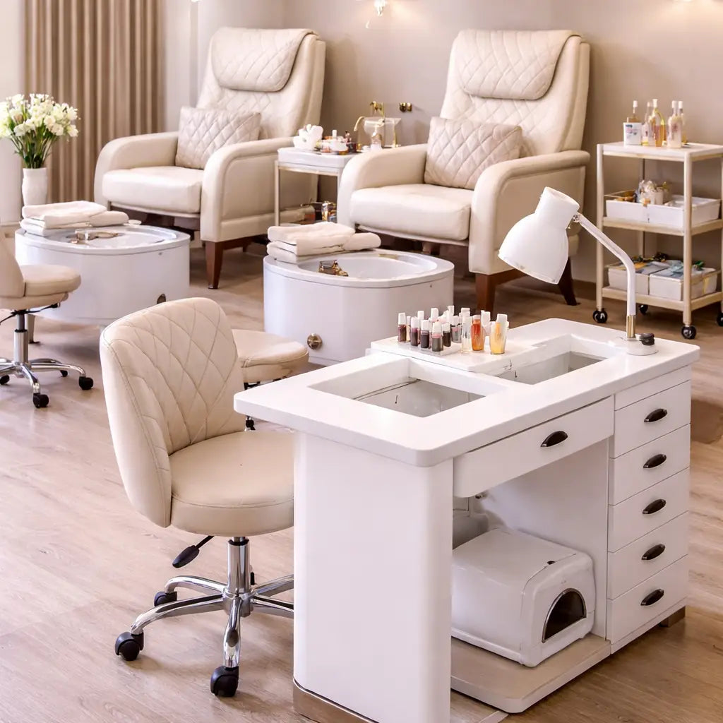 How the Right Nail Furniture Can Transform Your Salon Experience