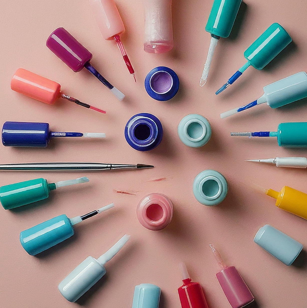 Elevate your nail art game with gel art paint.