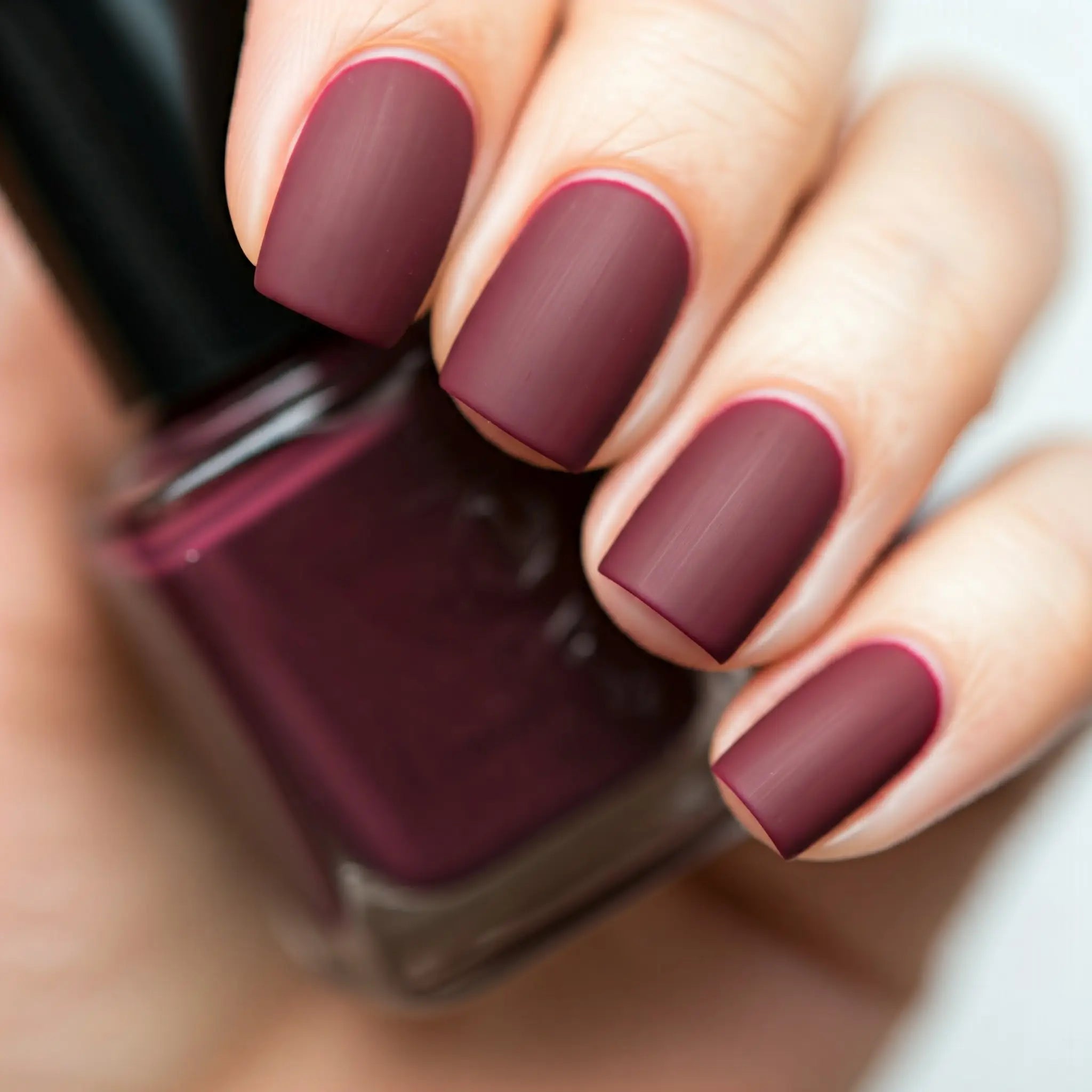 matte top coat nail polish