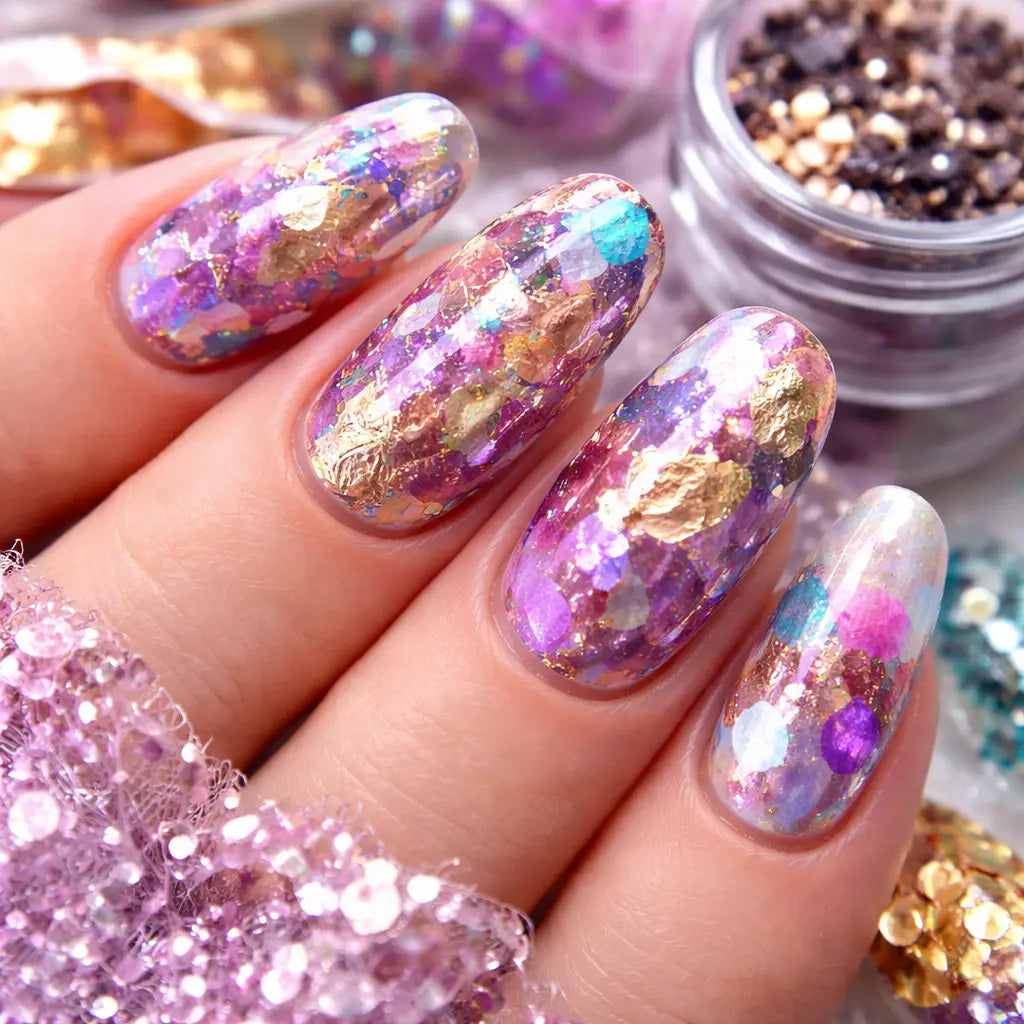 Foil & Blooming Gel: The Creative Tools That Transform Nail Art Instantly