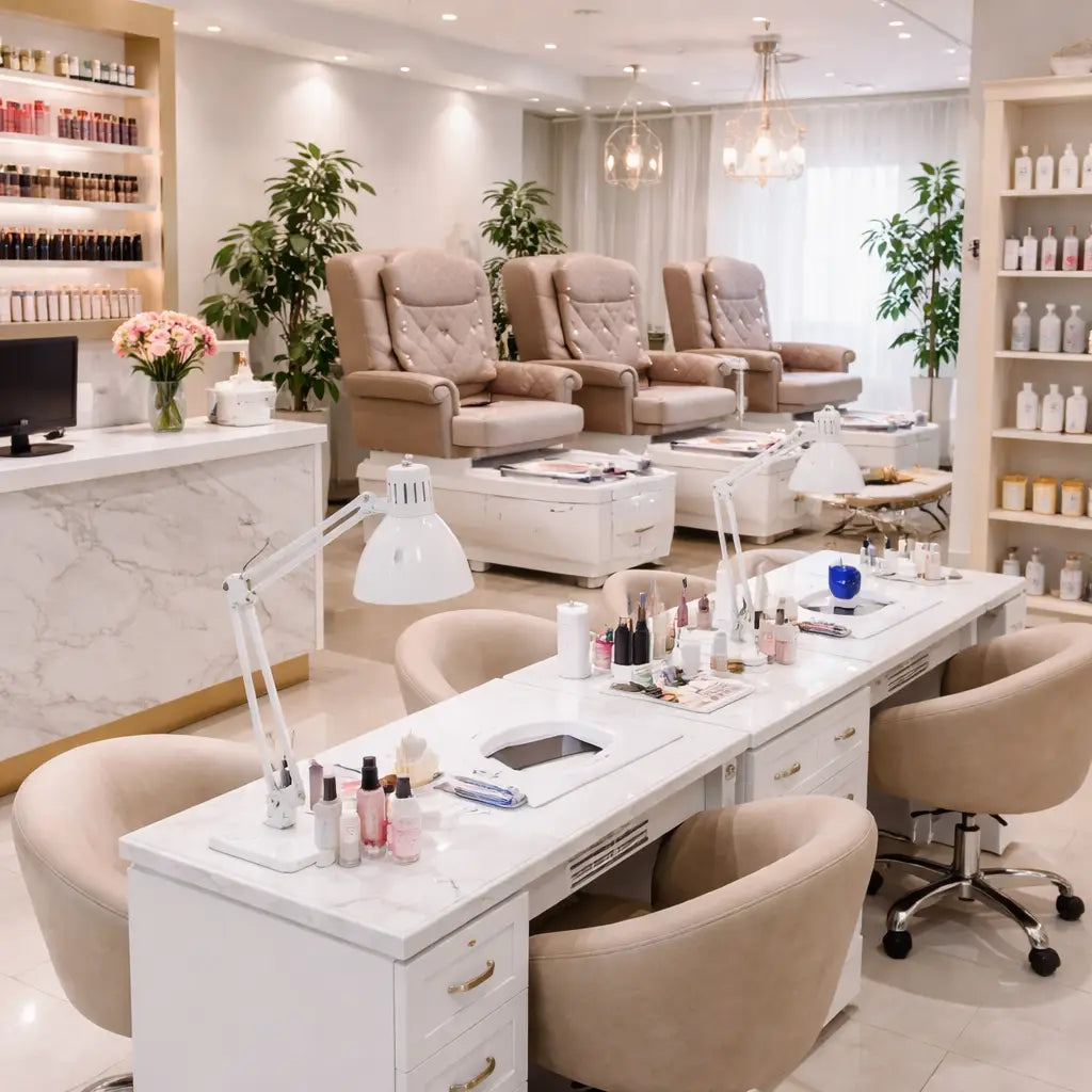 Choosing the Right Furniture for a Nail Spa: Create Comfort, Style, and Profit