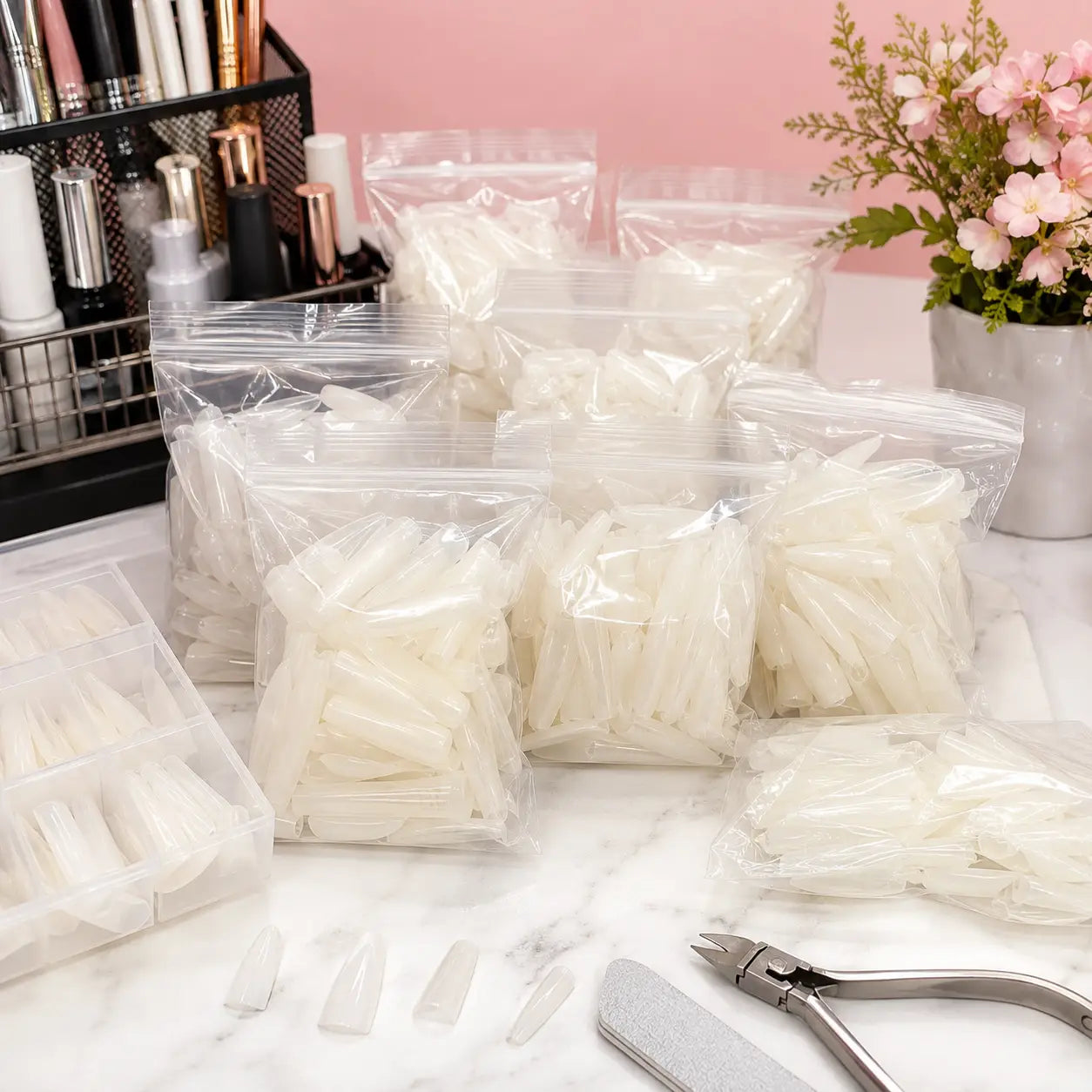 Why Refill Bags of Nail Tips Are a Smart Choice for Busy Nail Salons