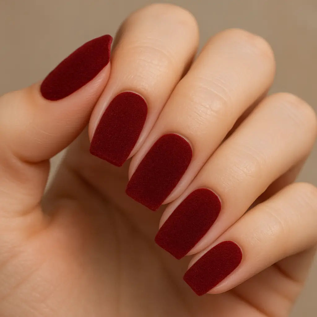 Velvet Nails Are Back — Here’s How to Get the Look